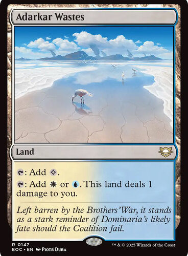 Adarkar Wastes Edge of Eternities Commander