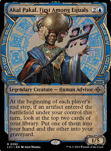 Akal Pakal, First Among Equals (Showcase) The Lost Caverns of Ixalan - Variants