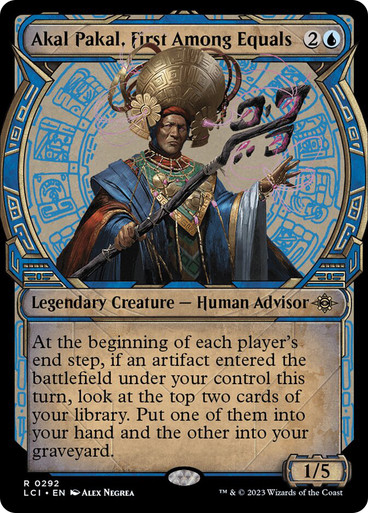AkalPakalFirstAmongEquals292__33944 Akal Pakal, First Among Equals (Showcase) The Lost Caverns of Ixalan - Variants