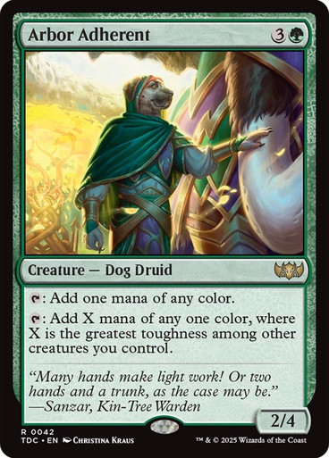 ArborAdherent__95866 Arbor Adherent Tarkir: Dragonstorm Commander