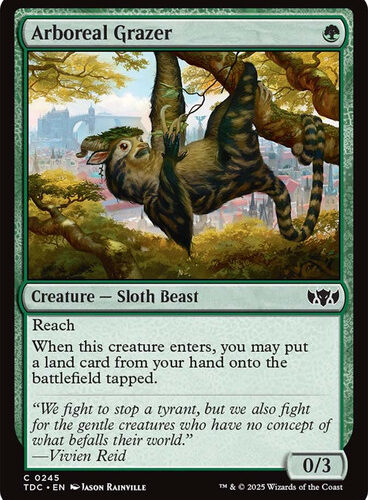Arboreal Grazer Tarkir: Dragonstorm Commander
