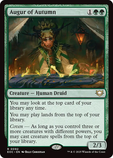 AugurOfAutumn__78171 Augur of Autumn Edge of Eternities Commander