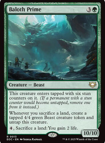 Baloth Prime Edge of Eternities Commander