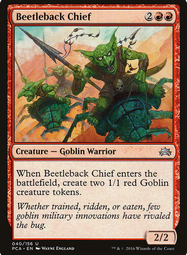 Beetleback Chief Planechase Anthology