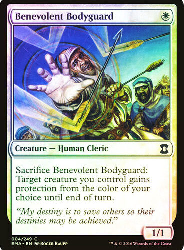 BenevolentBodyguard__97134 Benevolent Bodyguard Eternal Masters (Foil)