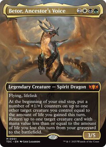 Betor, Ancestor's Voice (Borderless) Tarkir: Dragonstorm Commander