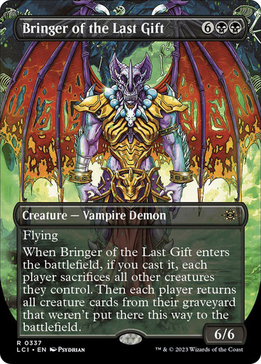 BringerOfTheLastGift337__61418 Bringer of the Last Gift (Borderless) The Lost Caverns of Ixalan - Variants