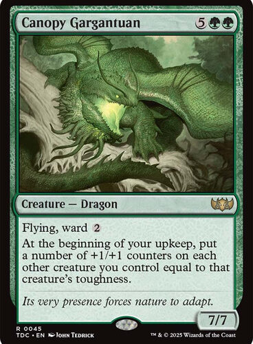 CanopyGargantuan__29948 Canopy Gargantuan Tarkir: Dragonstorm Commander