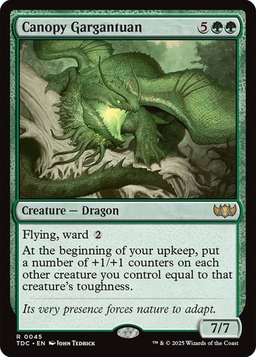 CanopyGargantuan__29948 Canopy Gargantuan Tarkir: Dragonstorm Commander