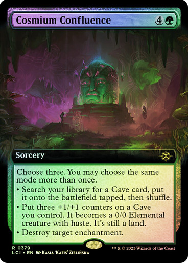 Cosmium Confluence (Extended Art) The Lost Caverns of Ixalan - Variants (Foil)