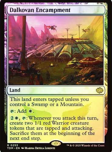 DalkovanEncampment__90732 Dalkovan Encampment Tarkir: Dragonstorm (Foil)