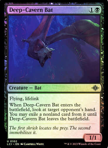 Deep-Cavern Bat The Lost Caverns of Ixalan (Foil)
