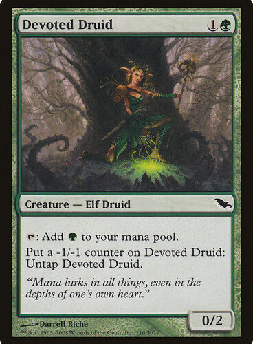 Devoted Druid Shadowmoor