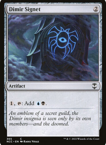 Dimir Signet Streets of New Capenna Commander