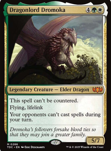 Dragonlord Dromoka Tarkir: Dragonstorm Commander