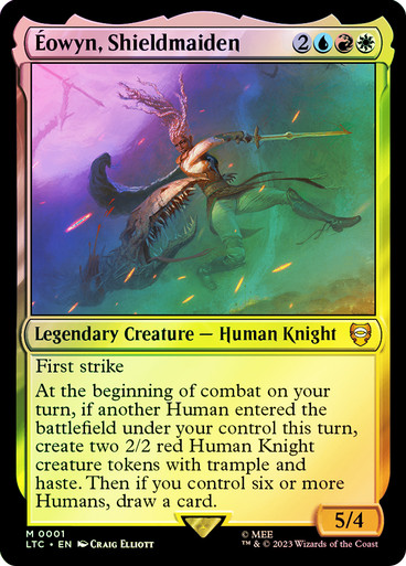 Eowyn, Shieldmaiden The Lord of the Rings Commander (Foil)
