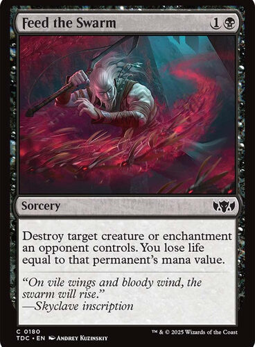 Feed the Swarm Tarkir: Dragonstorm Commander
