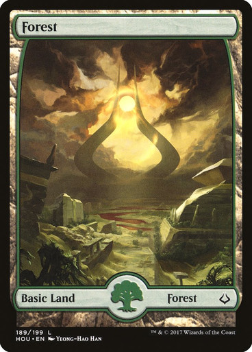 Forest (#189) (Full Art) Hour of Devastation