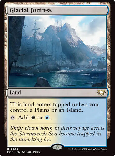 GlacialFortress__63612 Glacial Fortress Edge of Eternities Commander