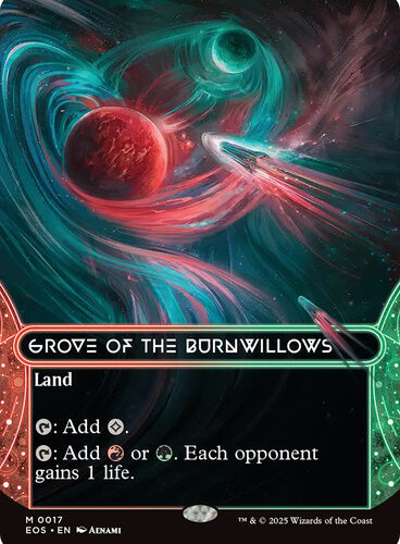 Grove of the Burnwillows (#017) (Borderless) Stellar Sights