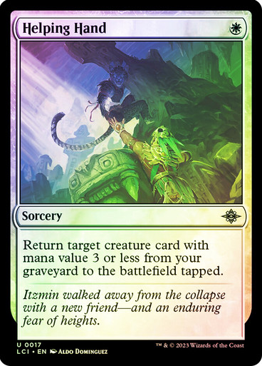 HelpingHand__25633 Helping Hand The Lost Caverns of Ixalan (Foil)