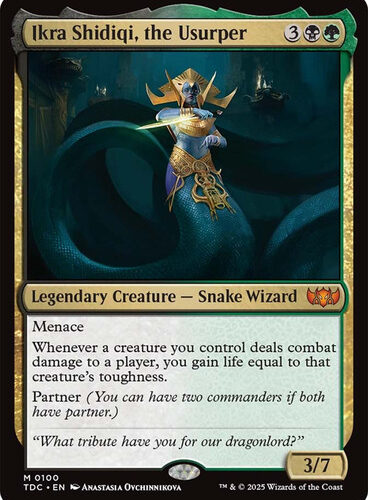 Ikra Shidiqi, the Usurper Tarkir: Dragonstorm Commander