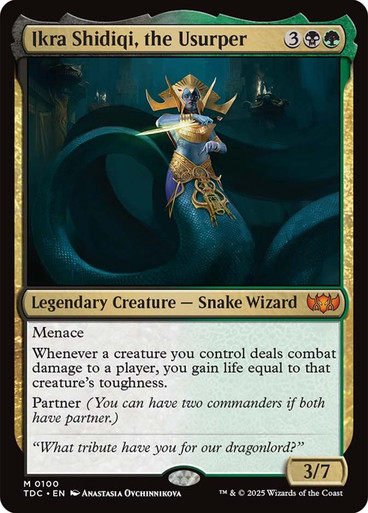 Ikra Shidiqi, the Usurper Tarkir: Dragonstorm Commander