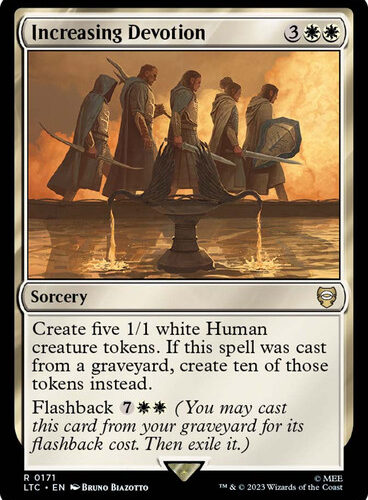 Increasing Devotion The Lord of the Rings Commander