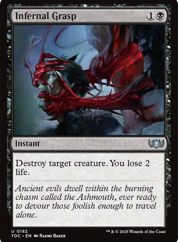 Infernal Grasp Tarkir: Dragonstorm Commander