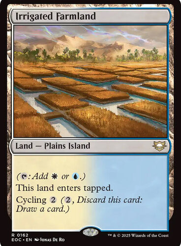 Irrigated Farmland Edge of Eternities Commander