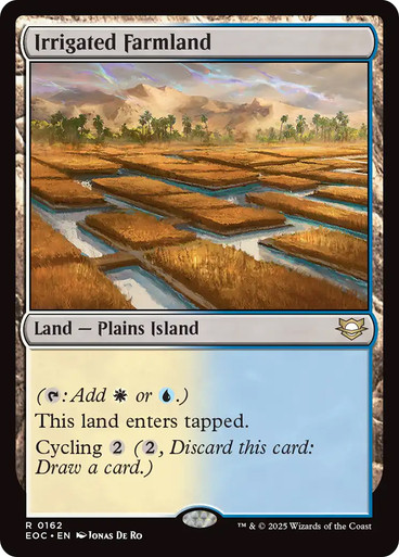 Irrigated Farmland Edge of Eternities Commander