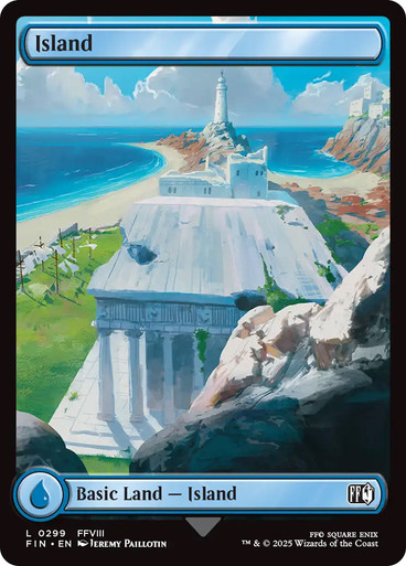 Island (#299) (Full Art) FINAL FANTASY