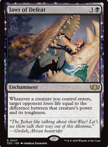 Jaws of Defeat Tarkir: Dragonstorm Commander
