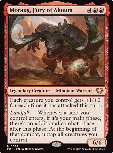Moraug, Fury of Akoum Edge of Eternities Commander