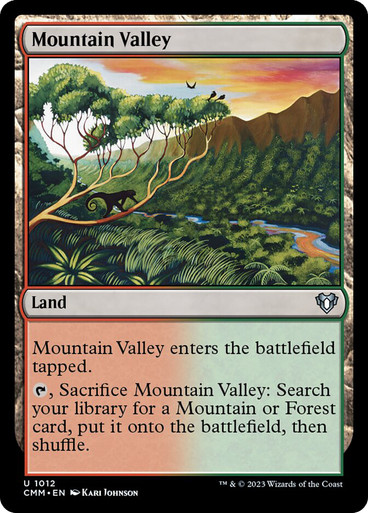 Mountain Valley Commander Masters