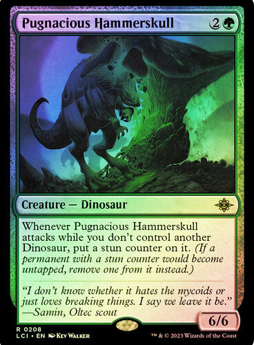 Pugnacious Hammerskull The Lost Caverns of Ixalan (Foil)