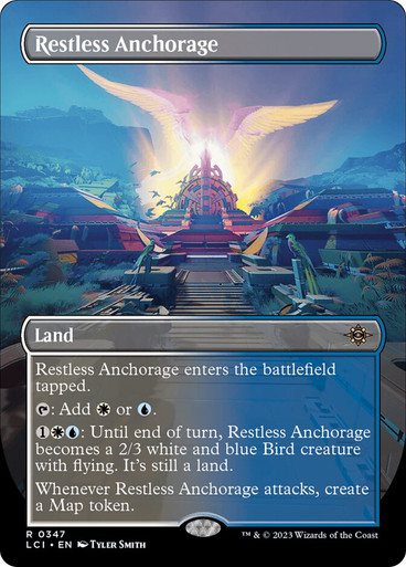 Restless Anchorage (Borderless) The Lost Caverns of Ixalan - Variants