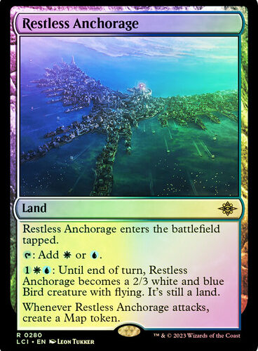 Restless Anchorage The Lost Caverns of Ixalan (Foil)