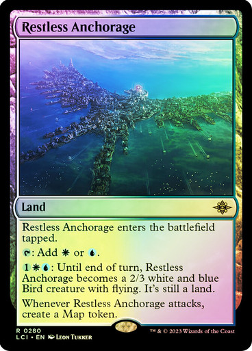 Restless Anchorage The Lost Caverns of Ixalan (Foil)