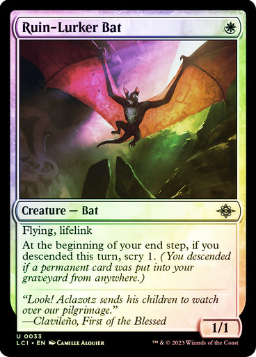 Ruin-Lurker Bat The Lost Caverns of Ixalan