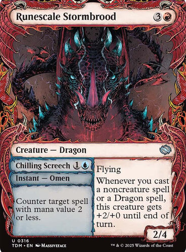 Runescale Stormbrood // Chilling Screech