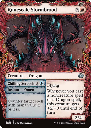 Runescale Stormbrood // Chilling Screech