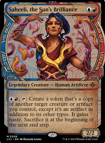 Saheeli, the Sun's Brilliance (Showcase) The Lost Caverns of Ixalan - Variants