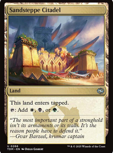 Sandsteppe Citadel Tarkir: Dragonstorm