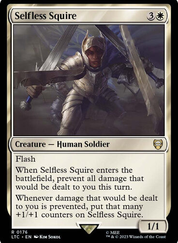Selfless Squire The Lord of the Rings Commander