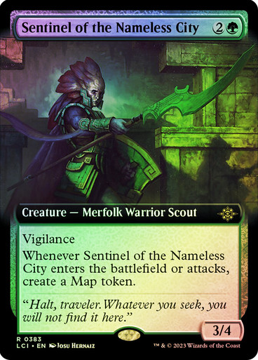 Sentinel of the Nameless City (Extended Art) The Lost Caverns of Ixalan - Variants (Foil)