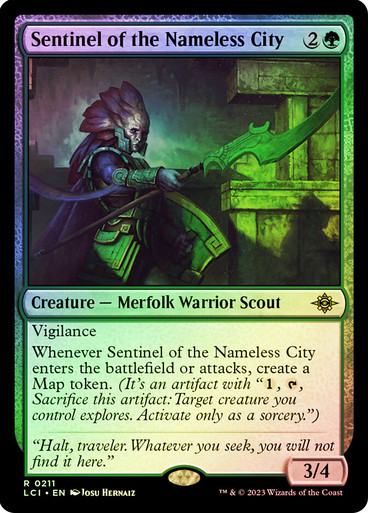 Sentinel of the Nameless City The Lost Caverns of Ixalan (Foil)