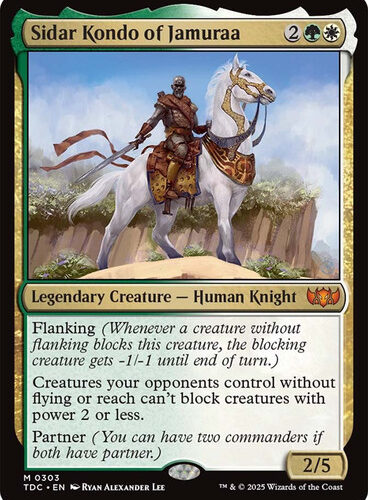 Sidar Kondo of Jamuraa Tarkir: Dragonstorm Commander
