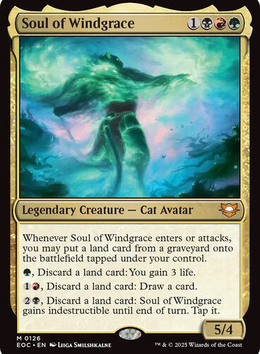 Soul of Windgrace Edge of Eternities Commander