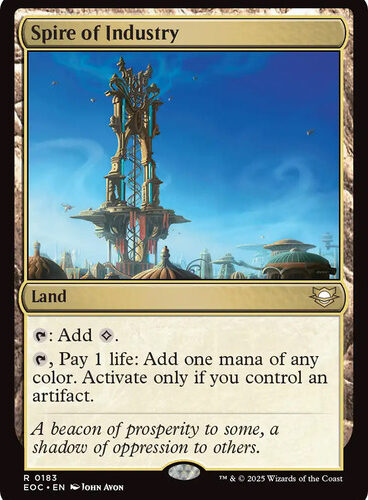 Spire of Industry Edge of Eternities Commander